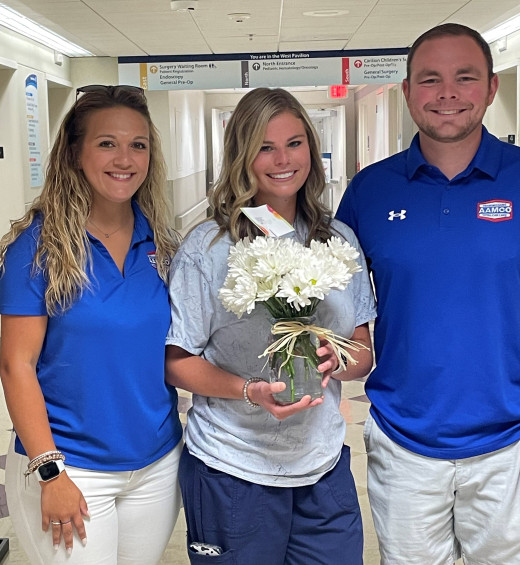 Nicole Shaffer with brother, Zach and Sister-in-law, Hayley Shaffer