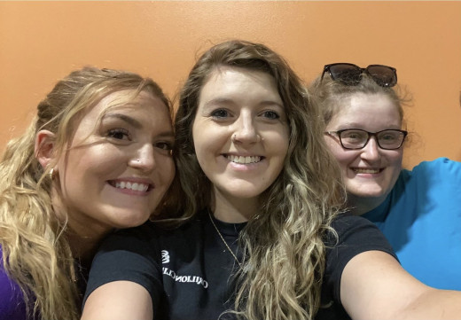 Left to Right: Brittany Myers RN, Megan Miller RN CTL, Jessica Wygal CA