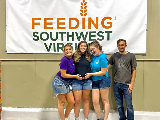 Left to Right: Brittany Myers RN, Megan Miller RN CTL, Jessica Wygal CA, Joey Shervey