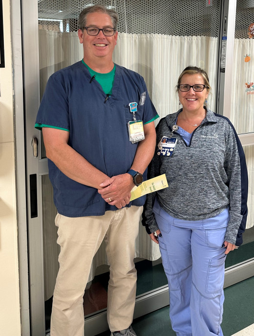 Brian Jenkins, RN & Kelly Schulke, RN