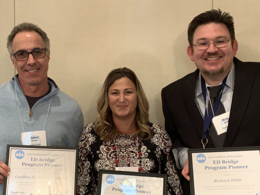 Robert Tuosto, Sara Boucher, Rick Whitt