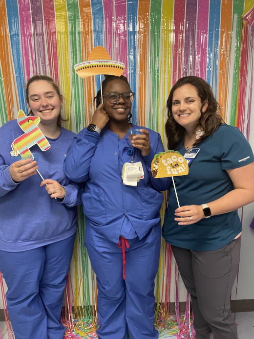 Georgia Boyd PreOP CA, Tia Claytor CA, & Catie Rhodes PreOp UD 