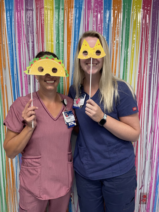 Emily Norman PACU RN & Katie Harpine PACU RN 