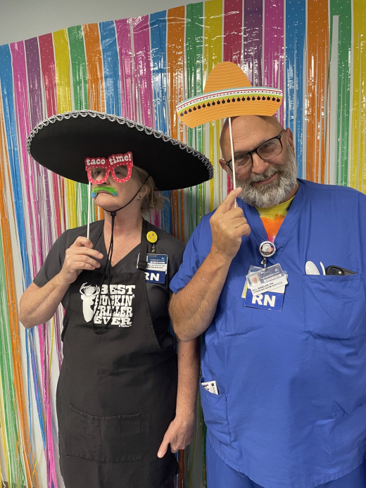 Dianne Grahame ASU UD &  Bill Winkler PreOp RN 
