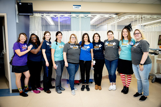 Carilion staff, photographer and Family Advisory Board members