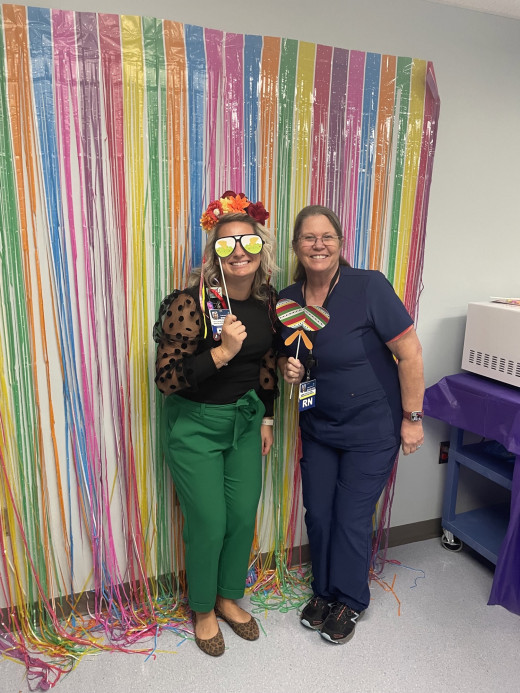 Ashley Graham PACU UD & Tammy Ruffolo PACU RN 