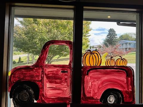 Red truck