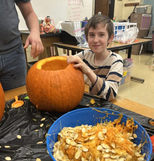 More pumpkin guts! 