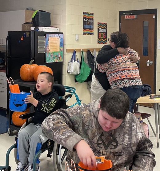 Grateful for our time with the kids. 