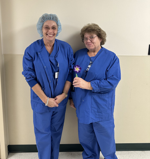 Loretta Sensabaugh & Karen Zollman