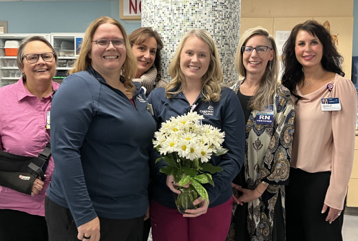 Allie Curtis with CRMH Nursing Leaders