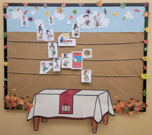 Units at CNRV work towards filling the table with dishes to celebrate the holiday and complete their HH observations. 