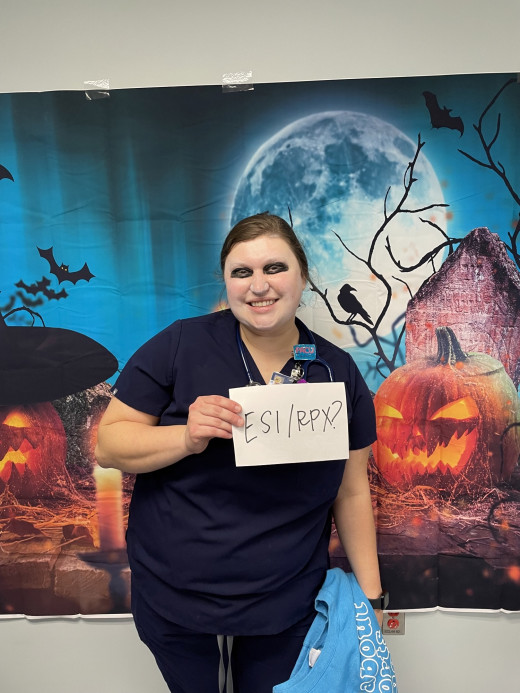 Jamie Sievers PACU RN - Tired Nurse 