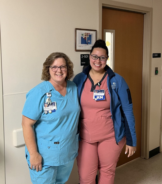 Deneen Davis, RN & Whitney Morrison, RN
