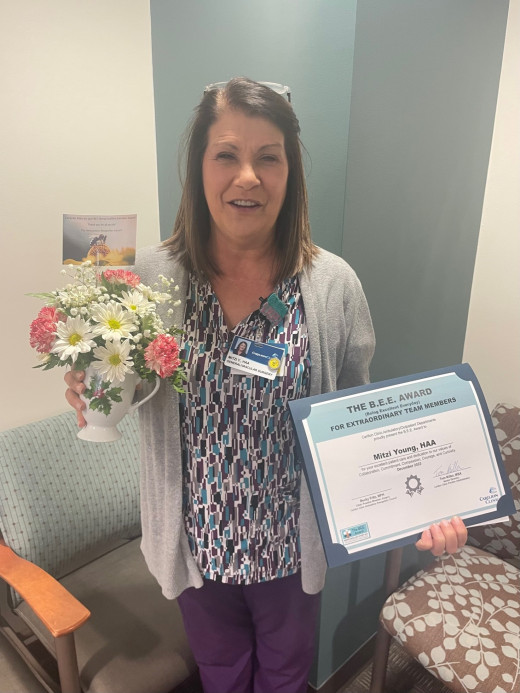 Mitzi Young, HAA, General Surgery NRV, BEE winner