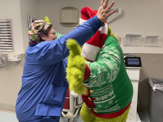 Terry Seidel & The Grinch 