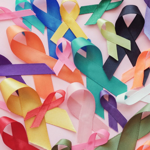 Cancer Awareness ribbons