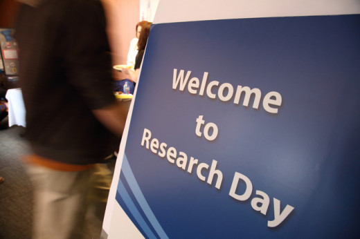 Welcome to Research Day Sign 