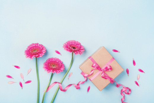 flowers and presents
