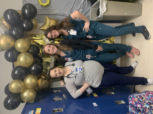 7 Mountain PCU Nurses McKenzie Najjar, Martha Gibbs, & Brittni Doss