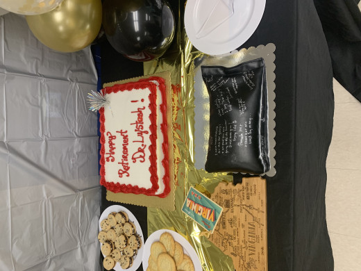 Sandbags, Cake, & Mementos