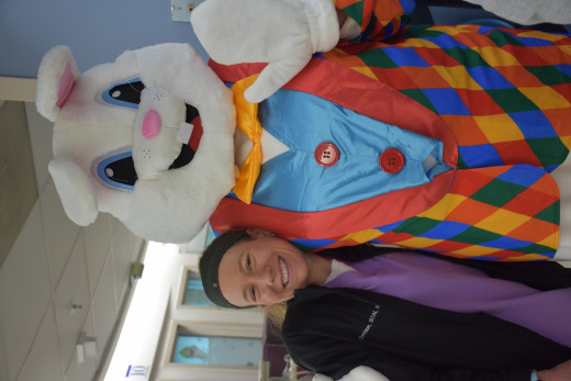 Easter Bunny Visits PreOp, PACU, & ASU