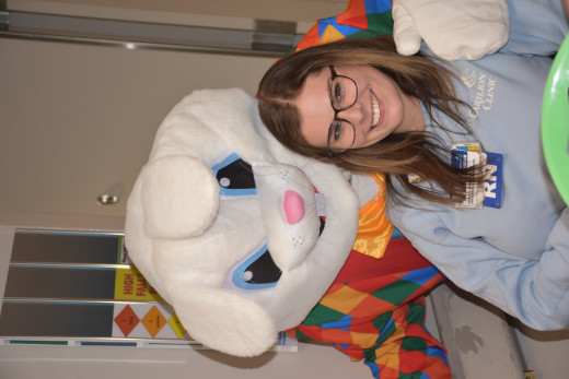 Easter Bunny Visits PreOp, PACU, & ASU