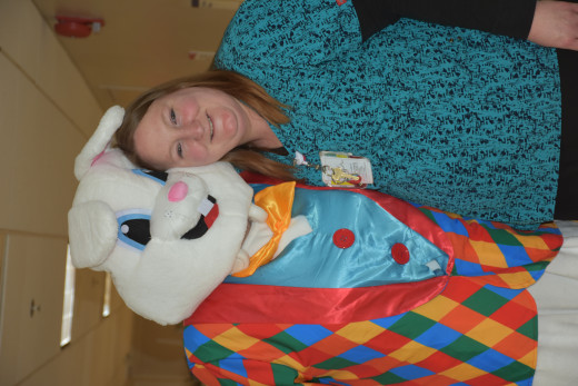 Easter Bunny Visits PreOp, PACU, & ASU