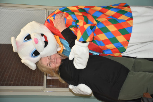 Easter Bunny Visits PreOp, PACU, & ASU