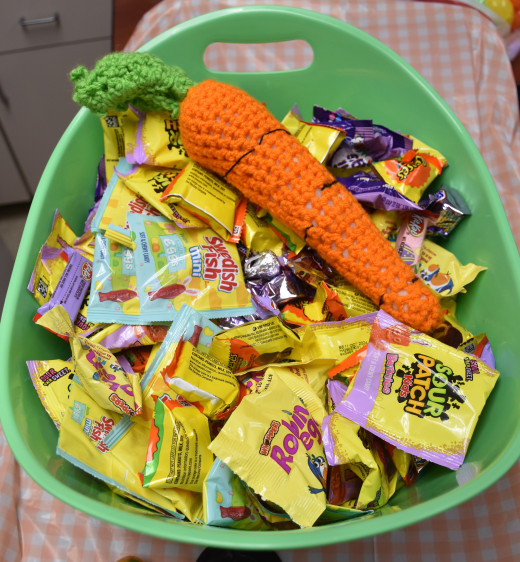 Easter Bunny Visits PreOp, PACU, & ASU