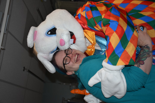 Easter Bunny Visits PreOp, PACU, & ASU