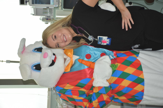 Easter Bunny Visits PreOp, PACU, & ASU