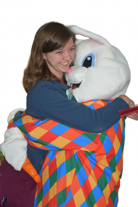 Easter Bunny Visits PreOp, PACU, & ASU