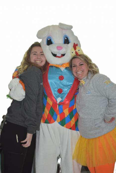 Easter Bunny Visits PreOp, PACU, & ASU