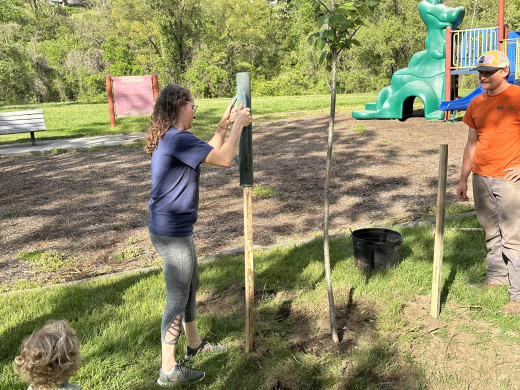 Earth Day Tree Planting Event 