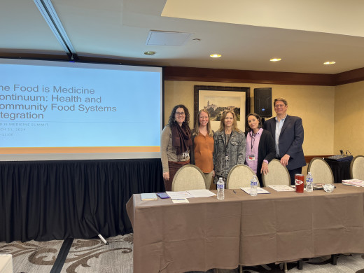 Rachel Burks joins other food access advocates at Virginia Food is Medicine Summit