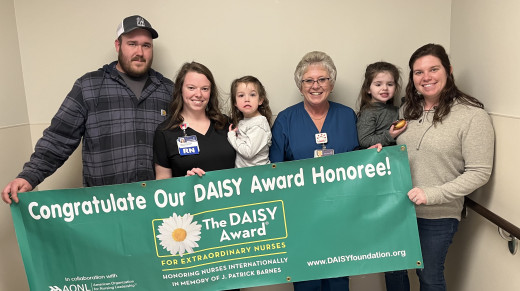 Sadie Dooley with Family Members