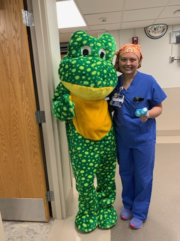 Franklin visits the OR.