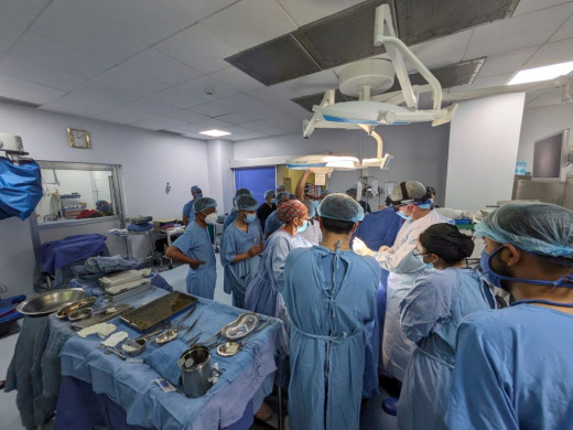 Dr. Witcher Neurosurgery in Nepal
