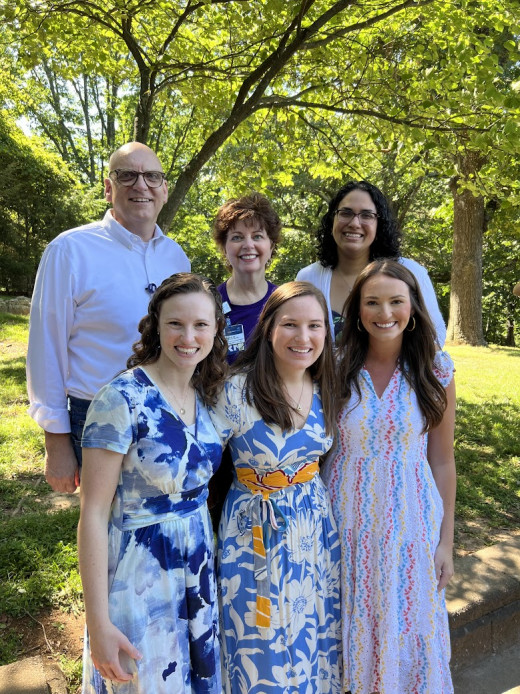Pictured: Top row: Keith Little, Sharon Parker, Violet Borowicz; Bottom row: Sarah Kress, Courtney Murphy, Macy Ware