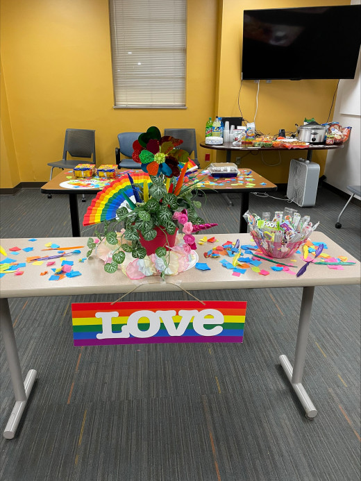 Some of the amazing decor and treats