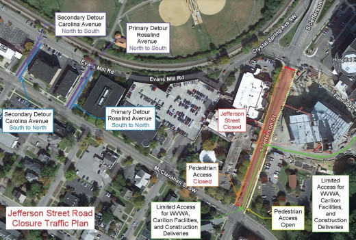 jeff street closure