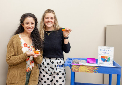 Healing Arts Cart at Carilion Center for Grief and Healing