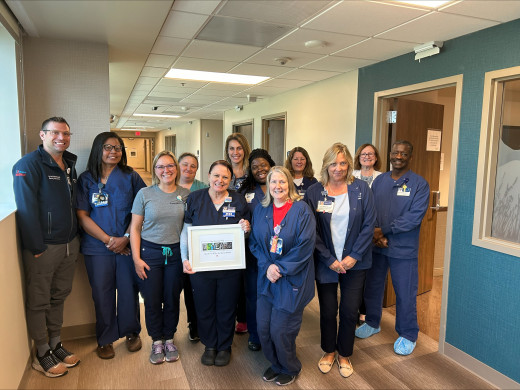 CVI Unit Directors Celebrating Kristy Massey, Unit Director of 6SICU for her 25 Carilion Working Anniversary! 