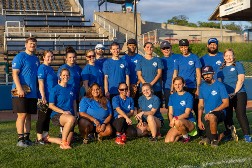 Carilion Clinic CVI vs Lewis Gale Fundraiser Softball Game