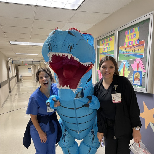 Deena Cole CA, PACU Dinosaur, & Ambyr (PreOp) 