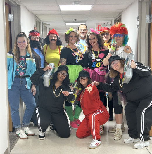 The RUSH team went back to the 80's!