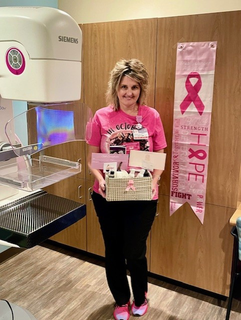 CTCH Mammographer, Terri Brewster
