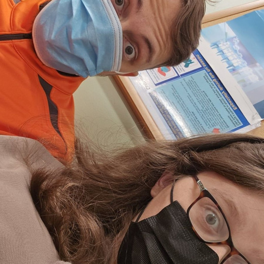 Jessica Shervey PACU CA & husband Joey Shervey 