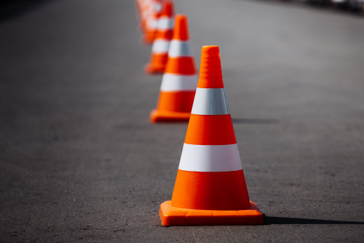 traffic cones